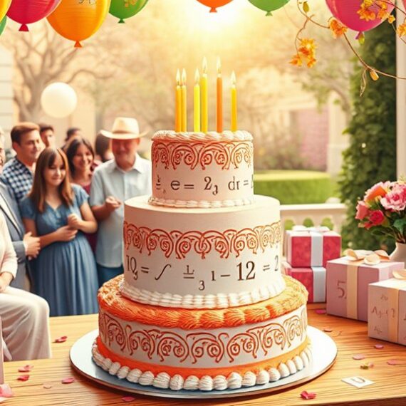 matematyczne życzenia urodzinowe kreatywność