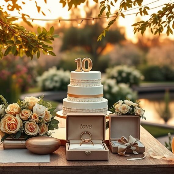 życzenia z okazji dziesiątej rocznicy ślubu