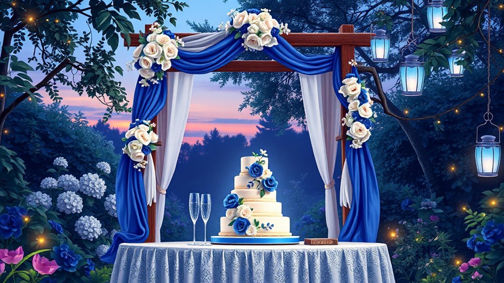 unikalne życzenia ślubne z szafirem