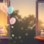 Życzenia urodzinowe z daleka