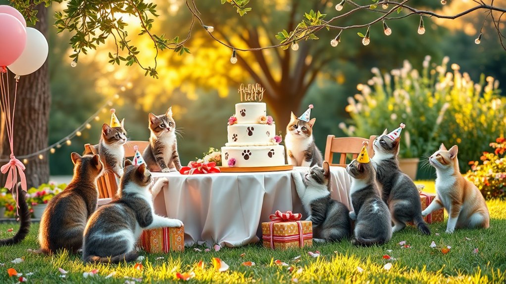 życzenia urodzinowe z kotami