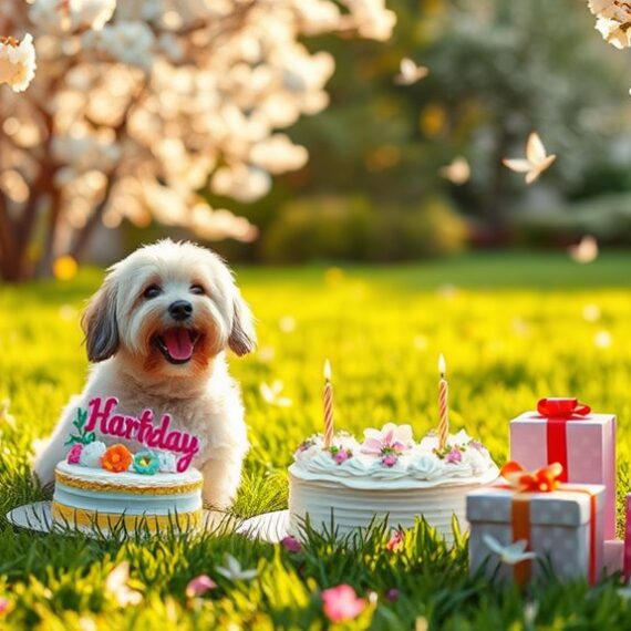 życzenia urodzinowe z psem