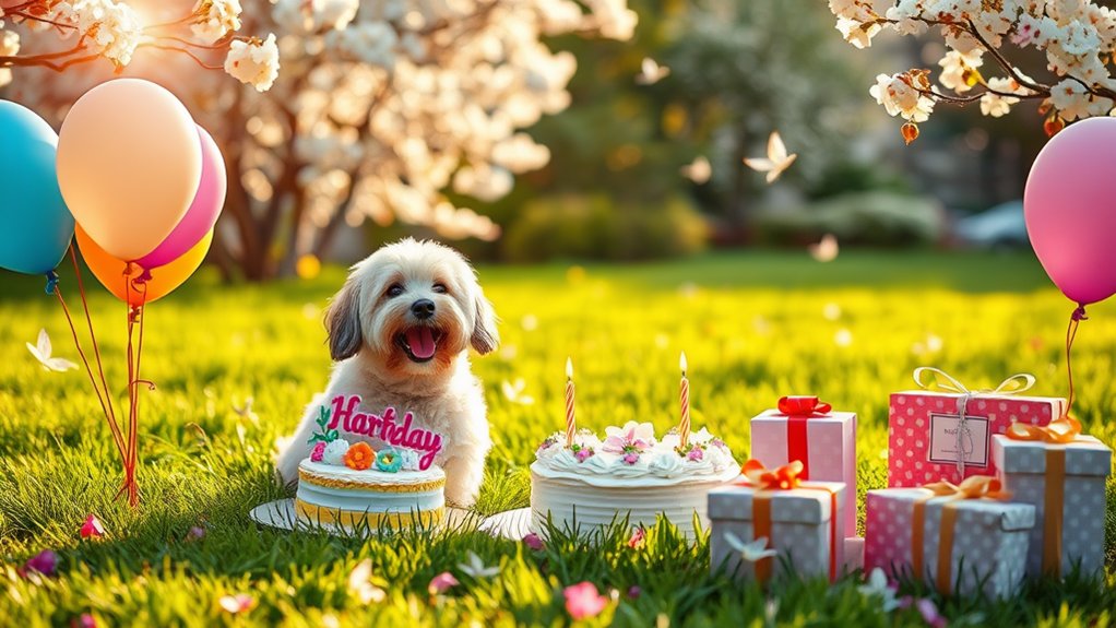 życzenia urodzinowe z psem