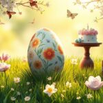 życzenia wielkanocne z jajkiem