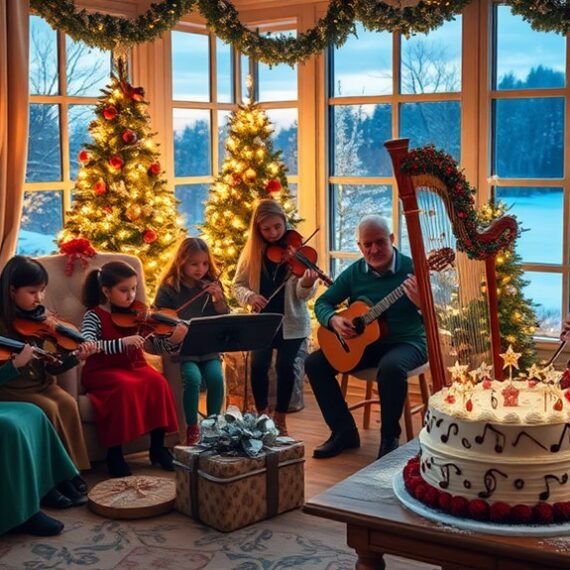 wieczne świąteczne muzyczne życzenia