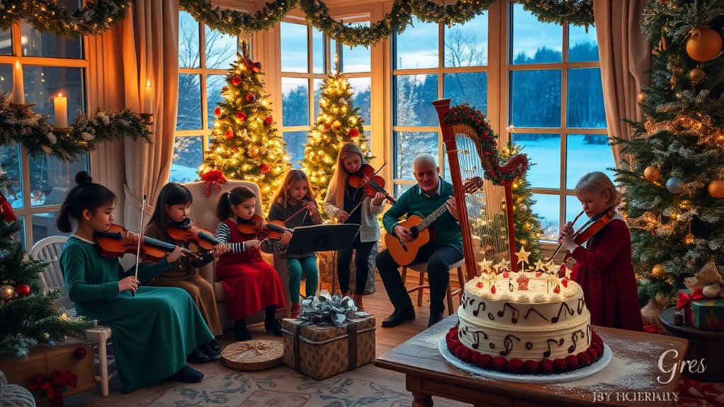 wieczne świąteczne muzyczne życzenia