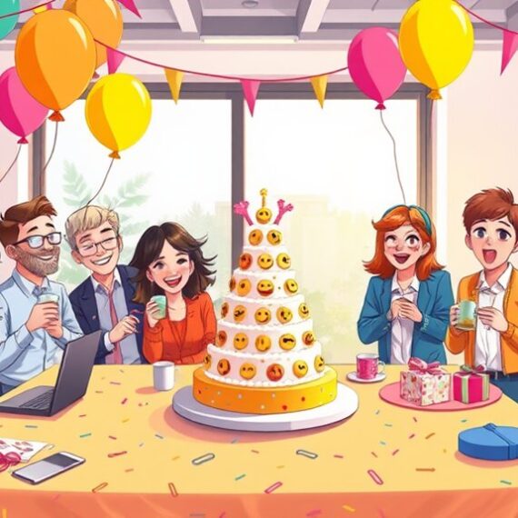 pożegnanie z radosnym humorem