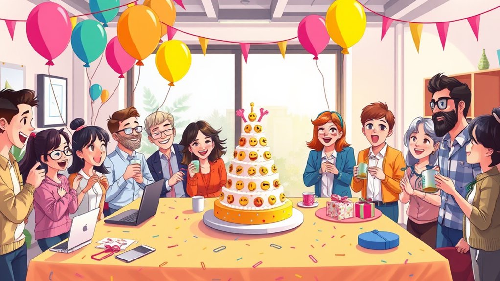 pożegnanie z radosnym humorem