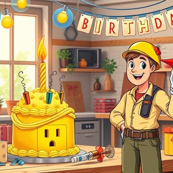 śmieszne życzenia dla elektryków