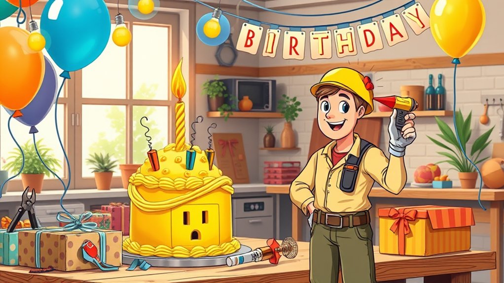 śmieszne życzenia dla elektryków