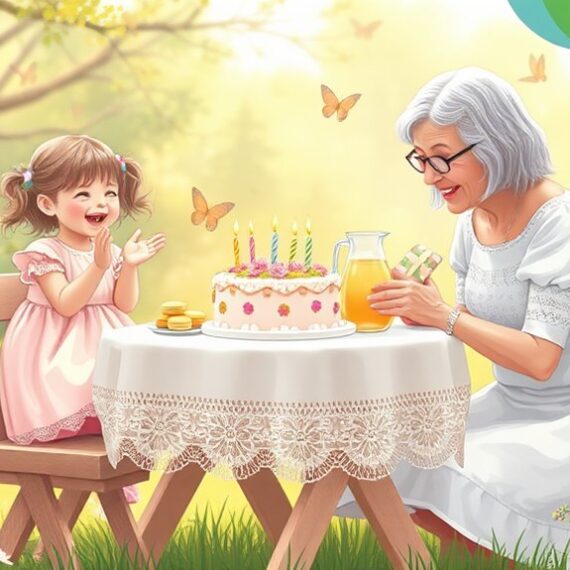 Miłość babci do wnuczki