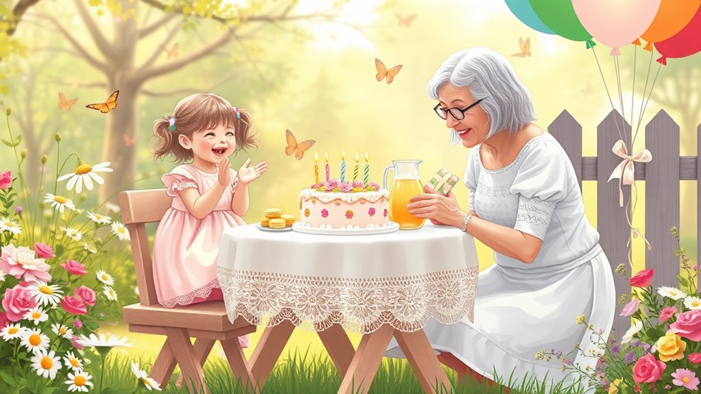 Miłość babci do wnuczki