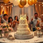 wdzięczny za gości na urodzinach