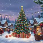 radosny świąteczny nastrój