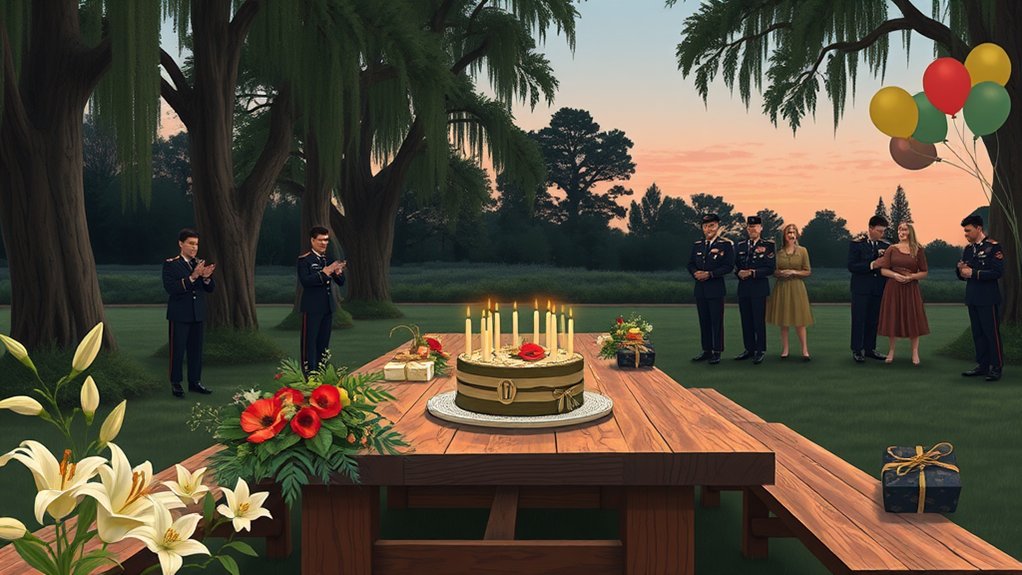 Życzenia wdzięczności za służbę wojskową