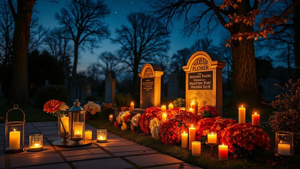 pamiętając o duszach zmarłych