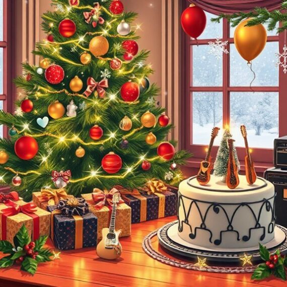 rock bożonarodzeniowe życzenia wakacje