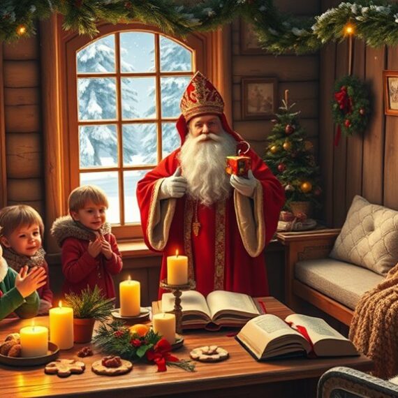 życzenia prezentów świętego Mikołaja