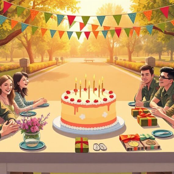 żołnierze z uśmiechem