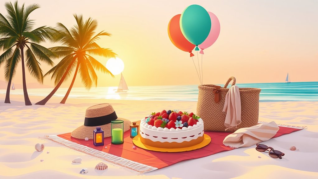 życzenia relaksu latem radość