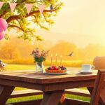 słoneczny początek dnia