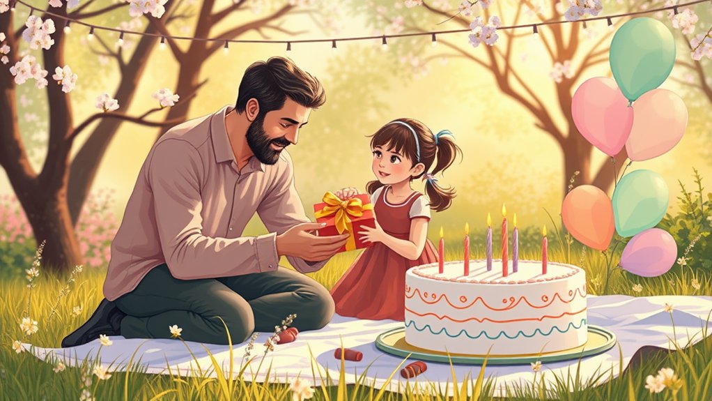 dotykające życzenia dla taty