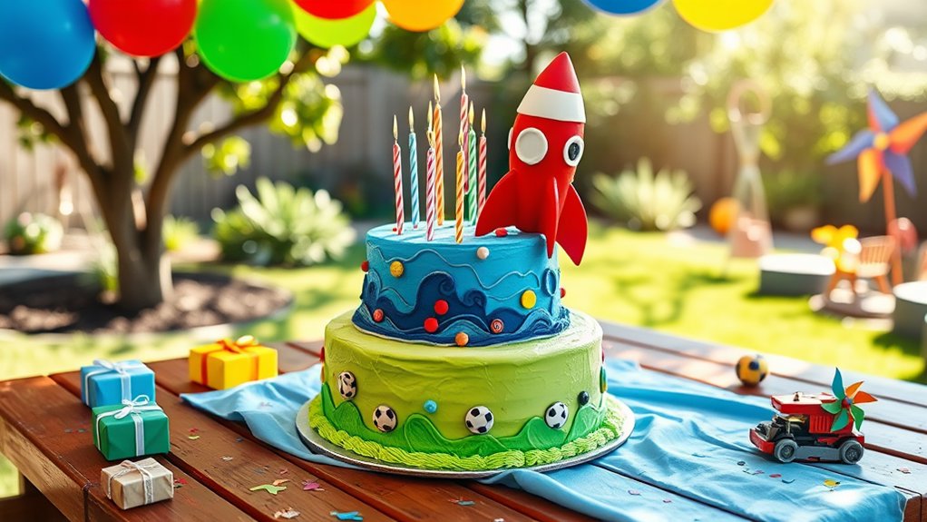 unikalny design tortu urodzinowego