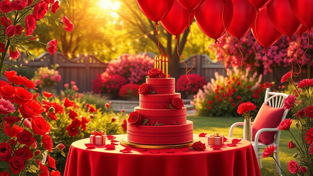 unikalne życzenia urodzinowe czerwone