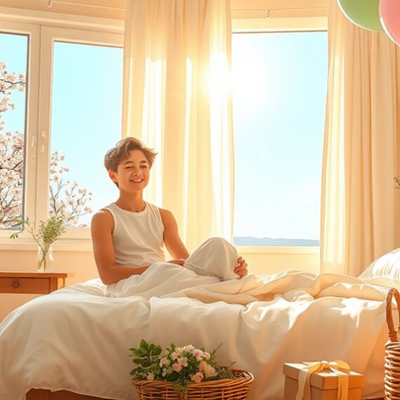 budzenie się z radością